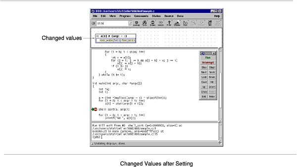 Gdb Print Format String